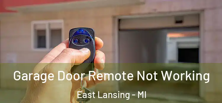  Garage Door Remote Not Working East Lansing - MI